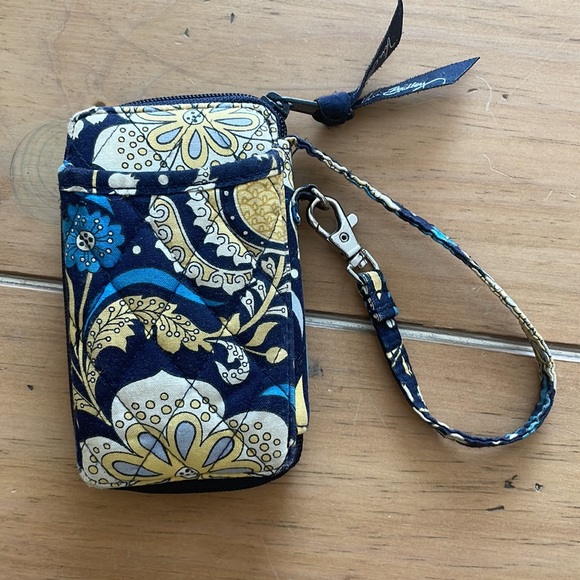 Vera Bradley Wristlet Wallet in “Elle Blue” - Picture 2 of 14